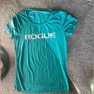 Size small teal rogue athletic tshirt